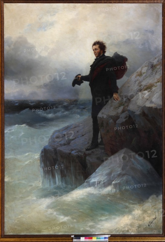 Farewell, free element, o Sea! Alexander Pushkin on the Black Sea, 1877.