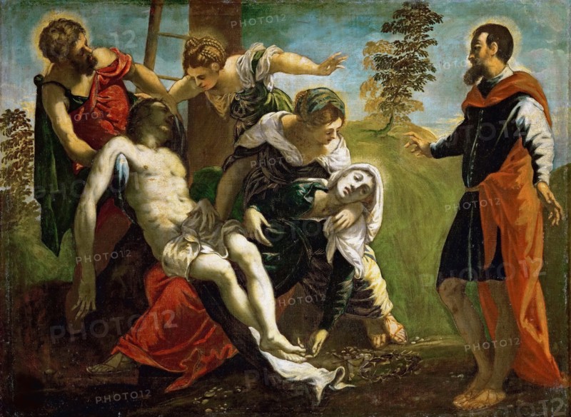 The Descent from the Cross, c. 1548.