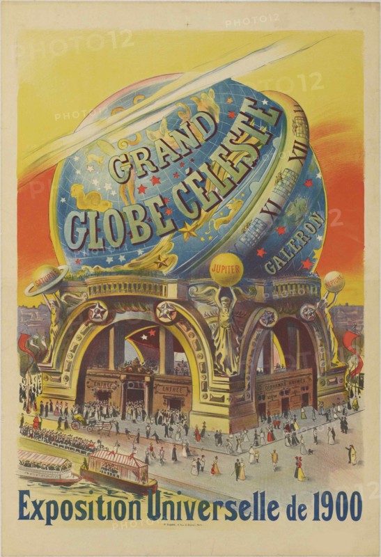 Grand Globe céleste. Exposition uni­verselle de 1900, 1900.