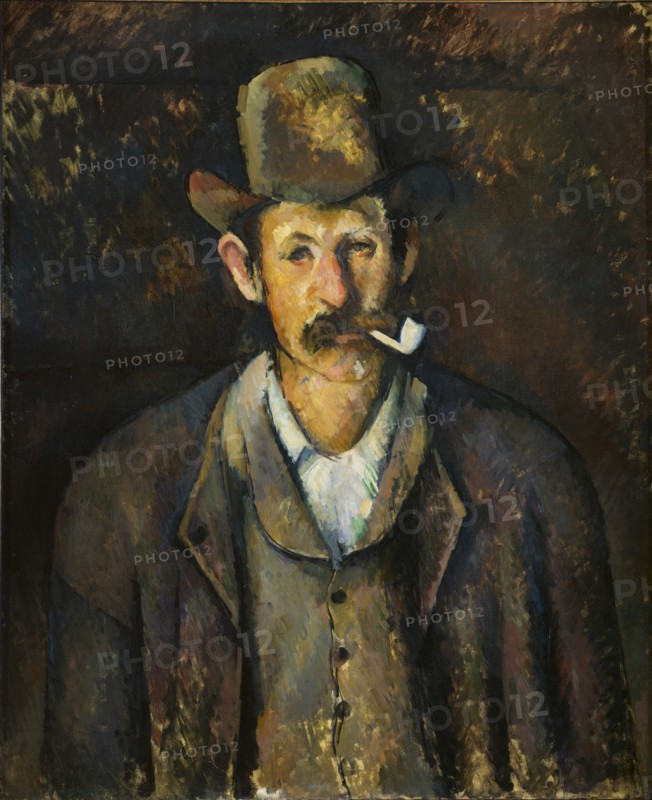 Man with a Pipe , ca 1892-1896.