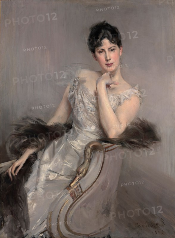 Signora in bianco (Lady in white), 1902.