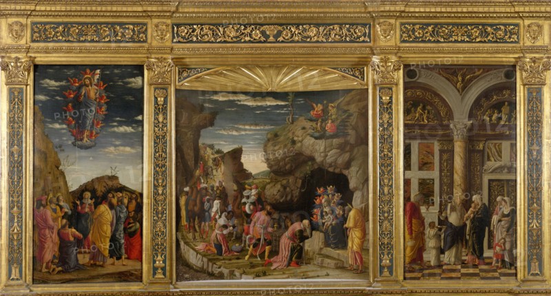 Trittico degli uffizi (Uffizi Triptych), ca 1463-1464.