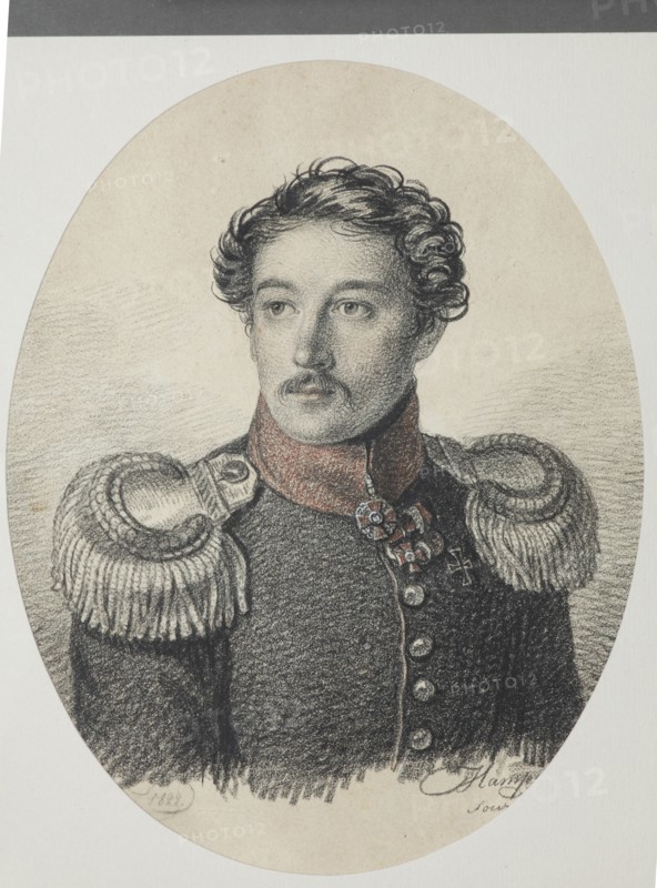 Portrait of Nikolay Vasilyevich Khvostov (1793-1837), 1822.