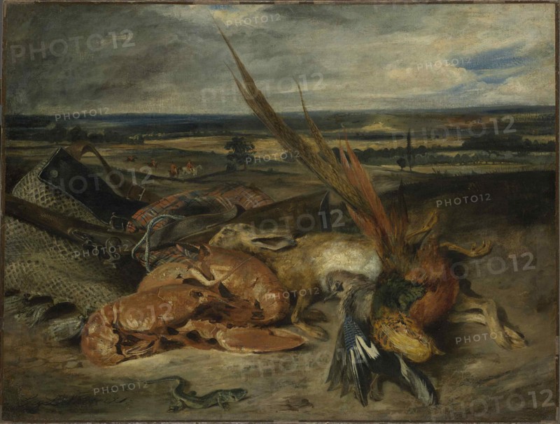 Still Life with a Lobster, 1827.