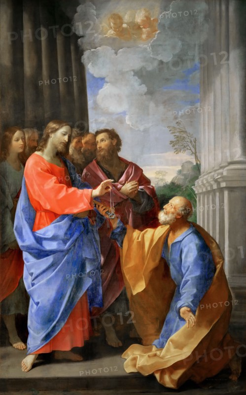 Christ Giving the Keys to Saint Peter, c. 1620.