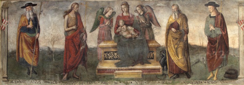 Virgin and Child with Saints, 1508.