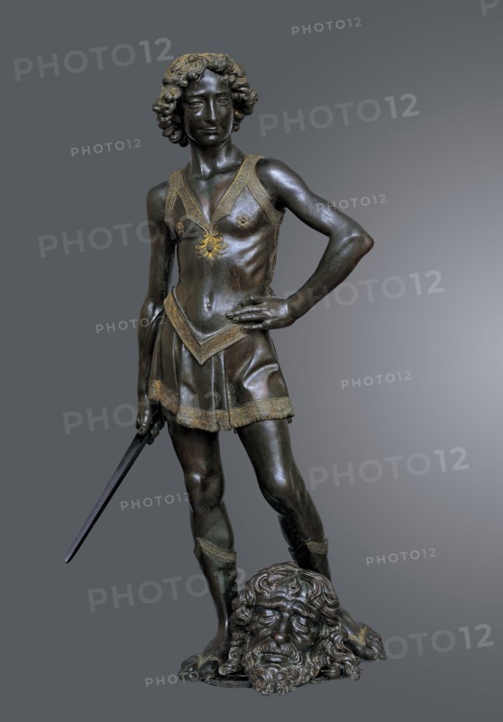David Victorious over Goliath, ca 1470.