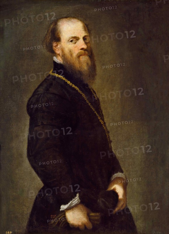 Man with a golden chain, ca 1555.