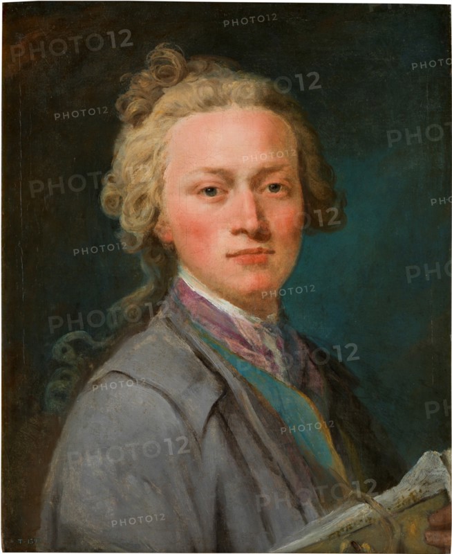Portrait of the composer André Ernest Modeste Grétry (1741-1813), Second Half of the 18th cen..
