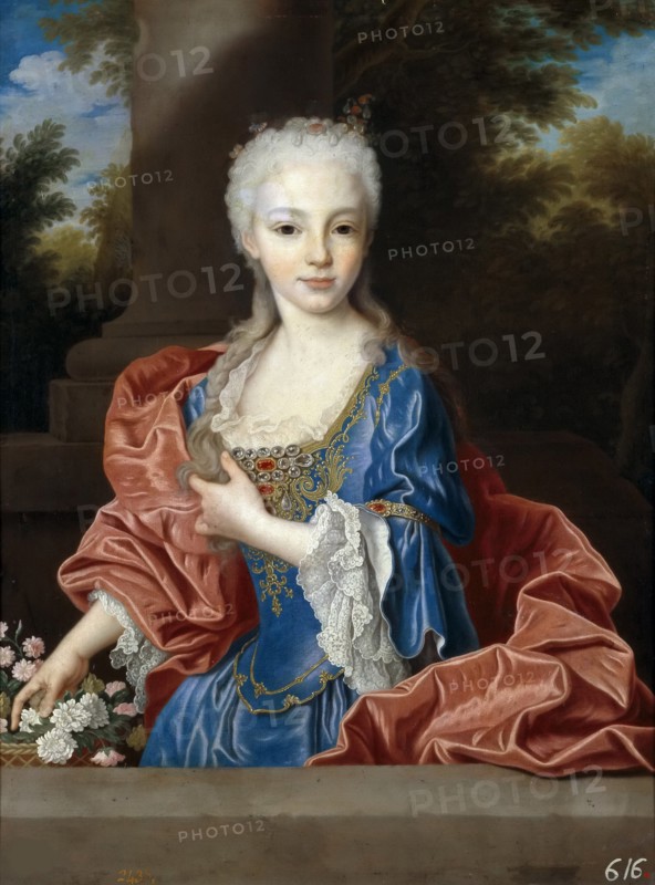 Mariana Victoria of Spain (1718-1781), before 1725.