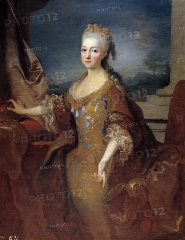 Louise Élisabeth d'Orléans (1709-1742), Queen of Spain, 1724.