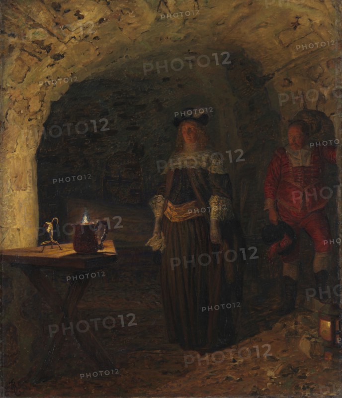 Leonora Christina, led by Frederik Ahlefeldt in the Blue Tower, 1893.