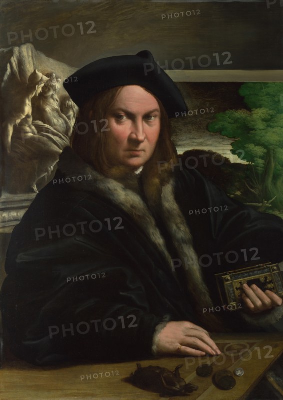 Portrait of a Collector, c. 1523.