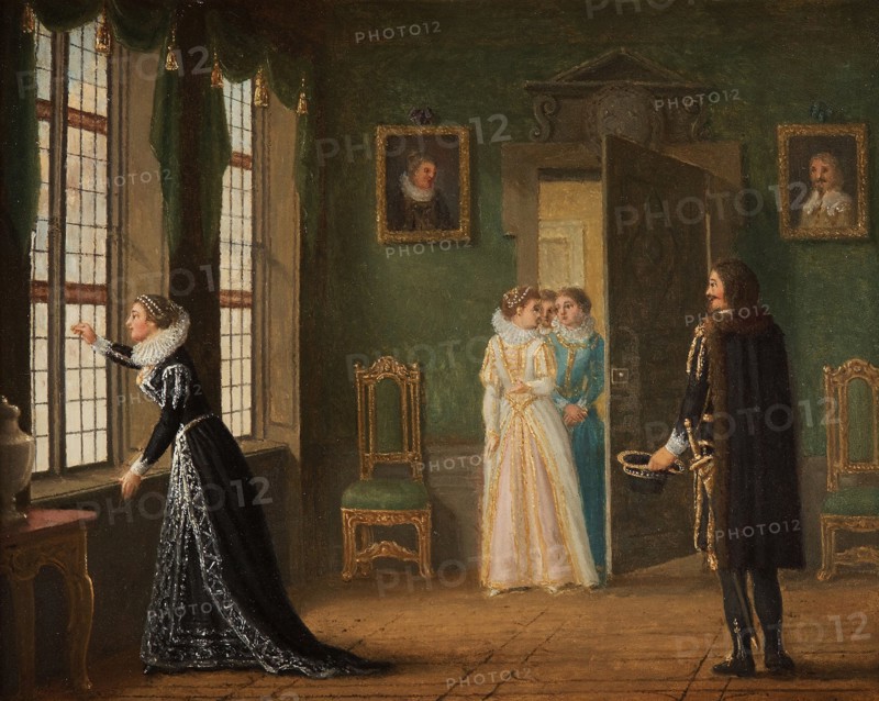Ebba Brahe's betrothal to Jacob de la Gardie.