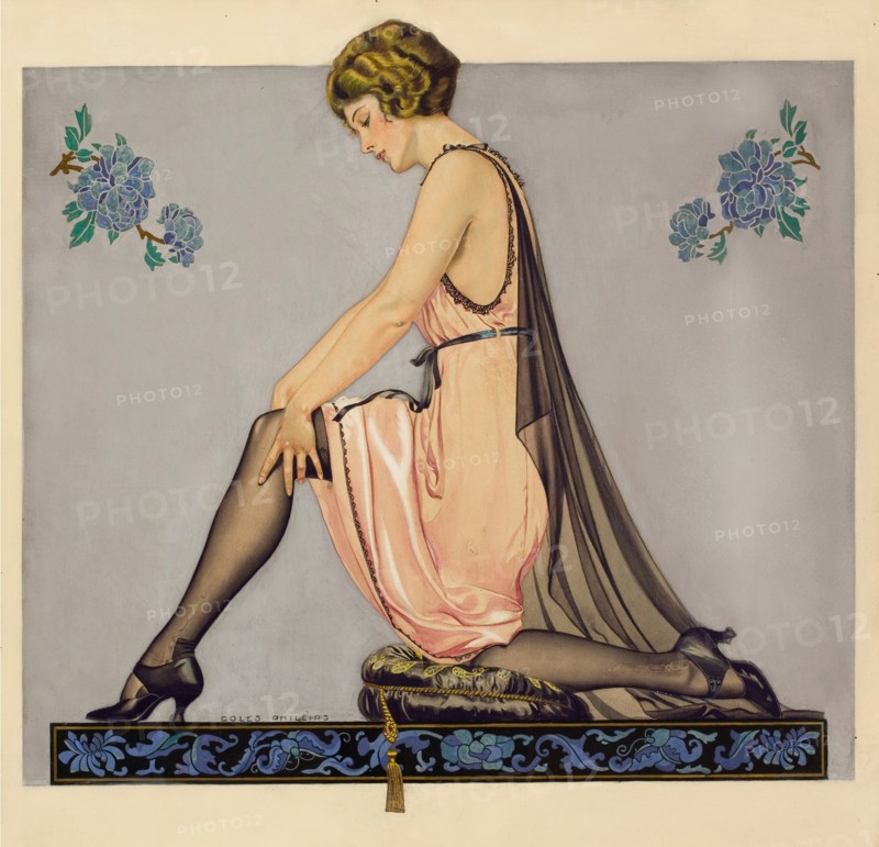 Illustration for the Holeproof Hosiery Company brochure, 1922.