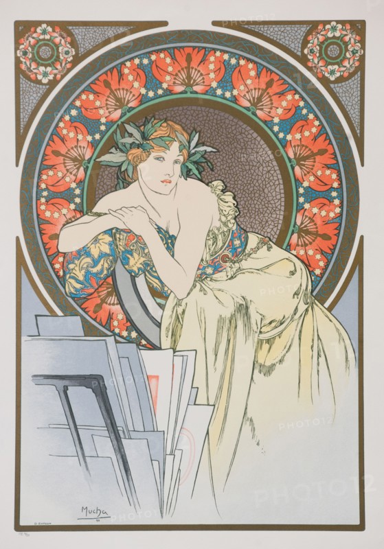 La Femme aux Coquelicots , 1898.