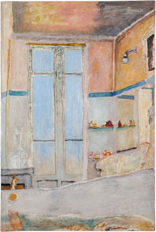 In the bathroom , c. 1940.