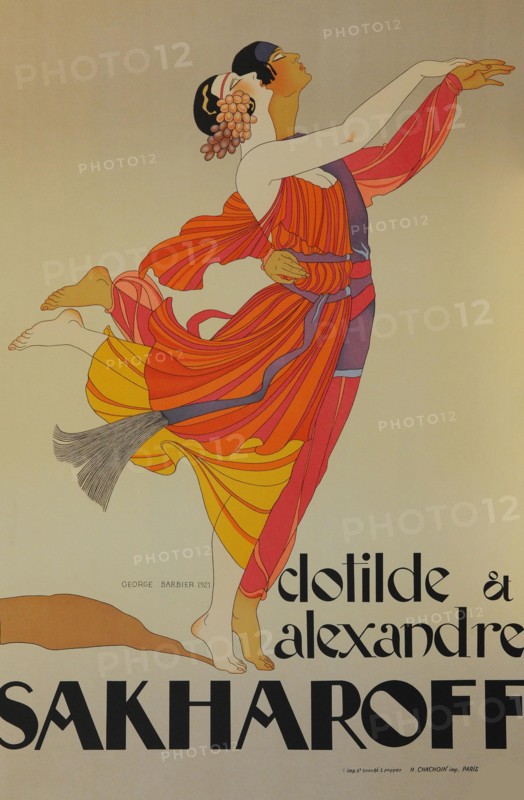 Clotilde et Alexandre Sakharoff, 1921.