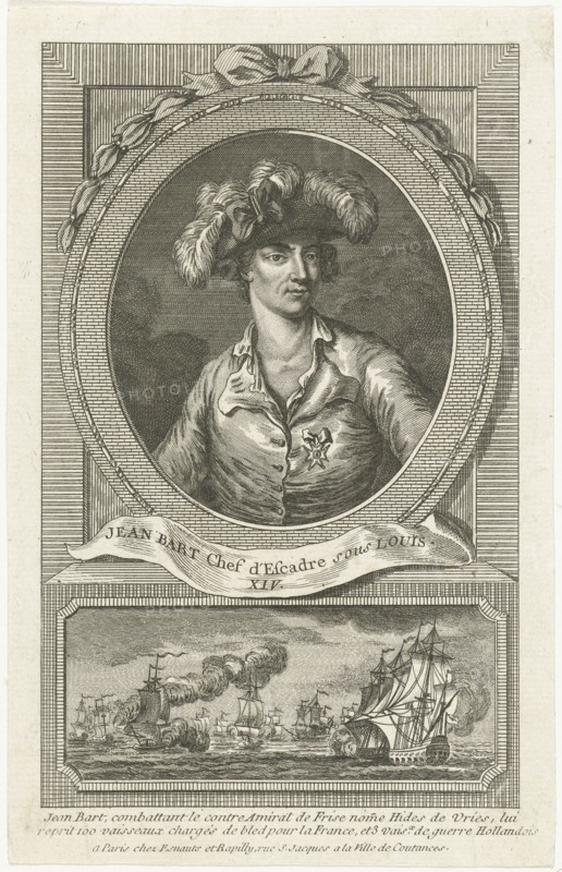 Portrait of Jean Bart (1650-1702), 1694.