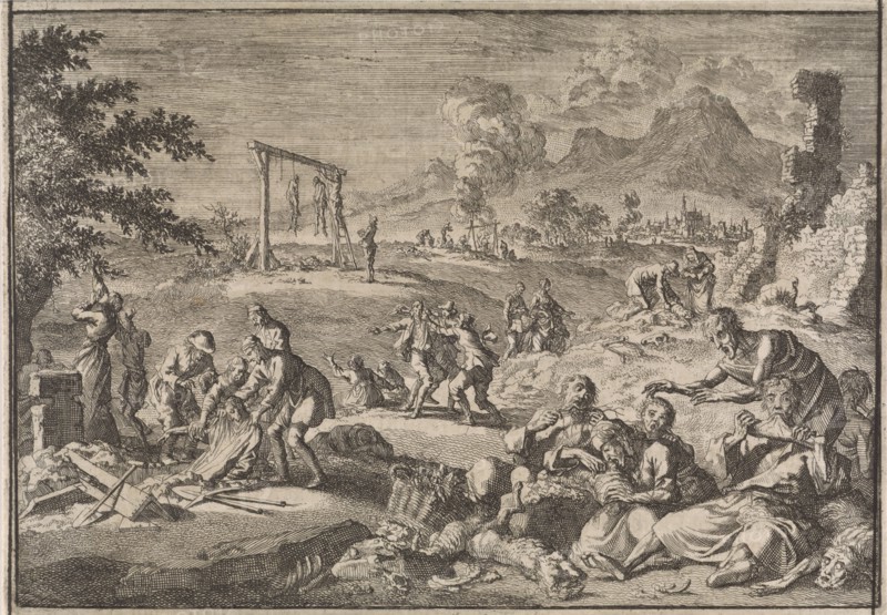 The Famine in Germany, 1637, 1701.