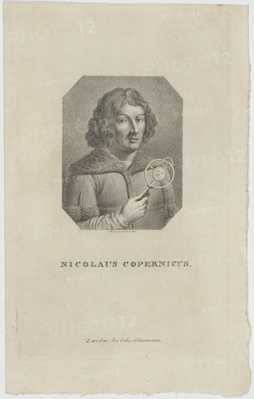 Portrait of Nicolaus Copernicus (1473-1543) , ca 1820.