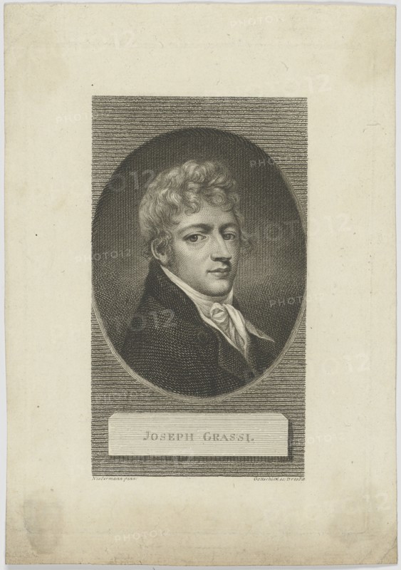 Portrait of Josef Grassi (1757-1838) , 1804.