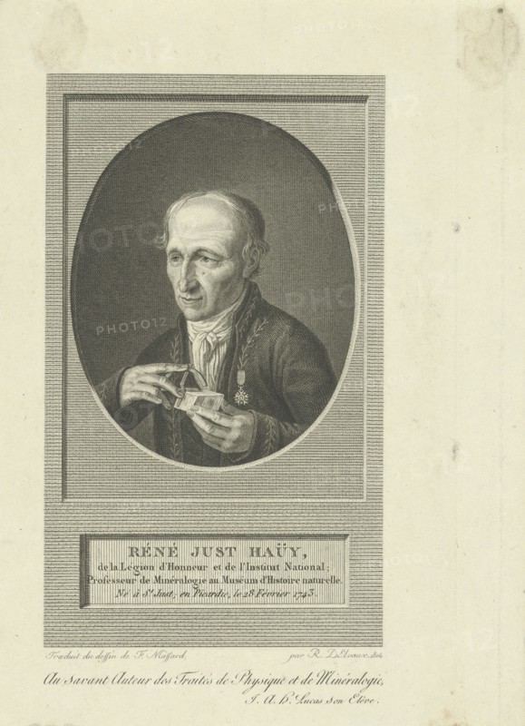 Portrait of René-Just Haüy (1743-1822), 1804.