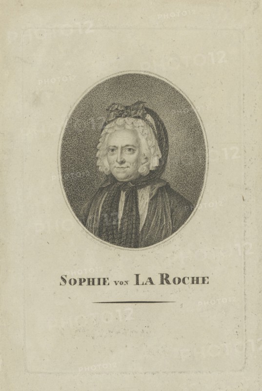 Sophie von La Roche, née Gutermann von Gutershofen (1730-1807) , c. 1800.