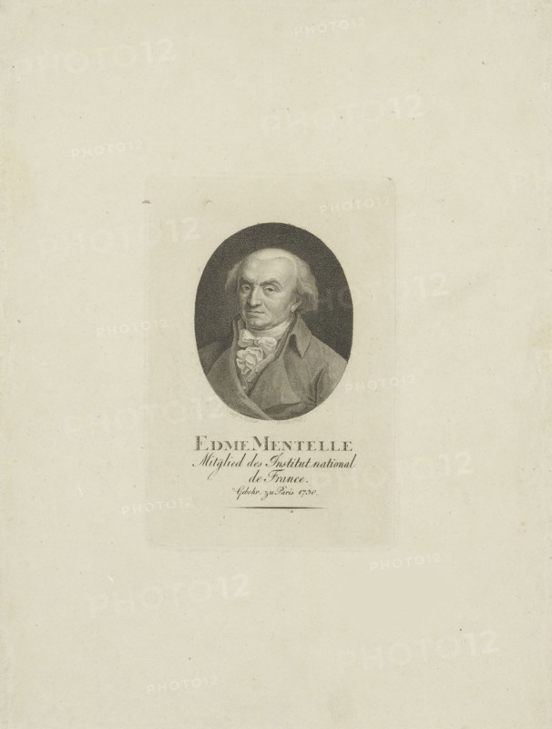 Portrait of Edme Mentelle (1730-1816), c. 1800.
