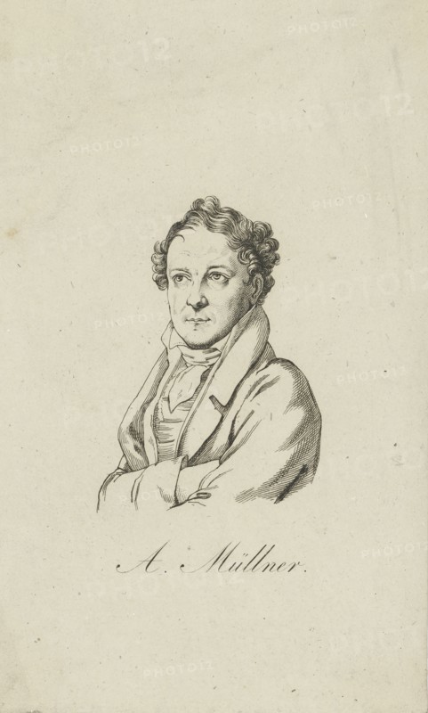 Amandus Gottfried Adolf Müllner (1774-1829) , 1810-1820.