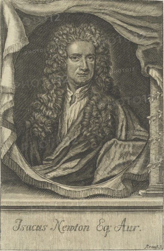 Portrait of Sir Isaac Newton (1642-1727), 1715.