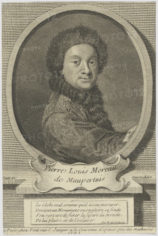 Pierre Louis Moreau de Maupertuis (1698-1759) , 1743.