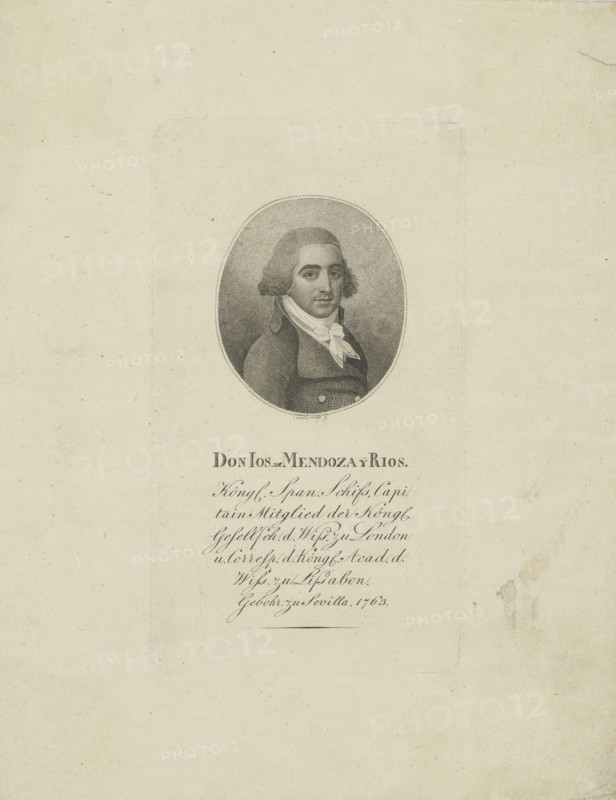 José de Mendoza y Ríos (1761-1816) , c. 1810.