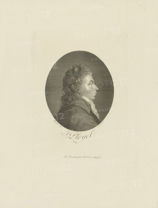 Portrait of the composer Ignace Pleyel (1757-1831), c. 1800.