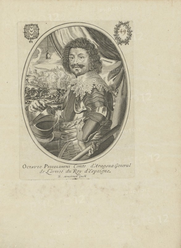 Portrait of Prince Octavio Piccolomini (1599-1656), Duke of Amalfi, c. 1650.