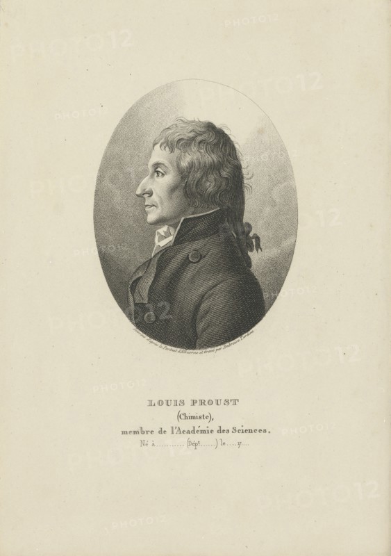 Portrait of Joseph Louis Proust (1754-1826) , c. 1800.