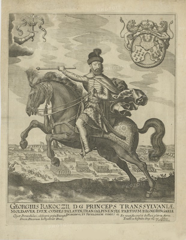 Portrait of George II Rákóczi (1621-1660)  , 1657.