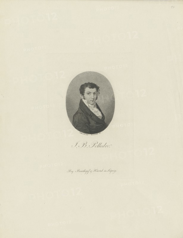 Portrait of the violinist and composer Giovanni Battista Polledro (1781-1853) , c. 1810.
