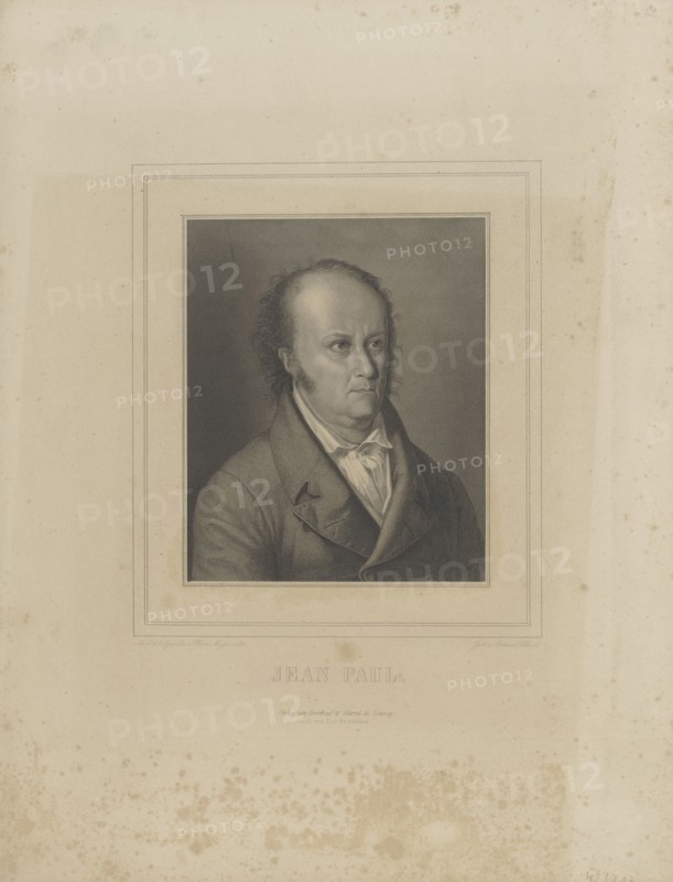 Portrait of the writer Jean Paul (1763-1825), c. 1830-1840.