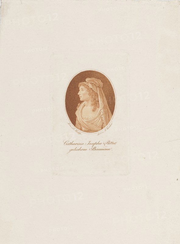 Portrait of Katharina Josepha Ritter, née Baumann (11763-1849) , c. 1800.