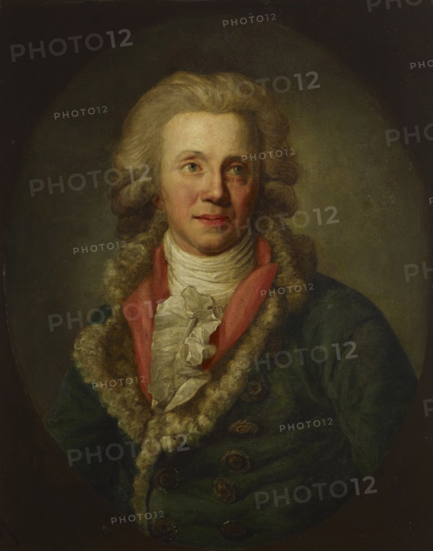 Portrait of the Actor Christian Wilhelm Opitz (1756-1810) .