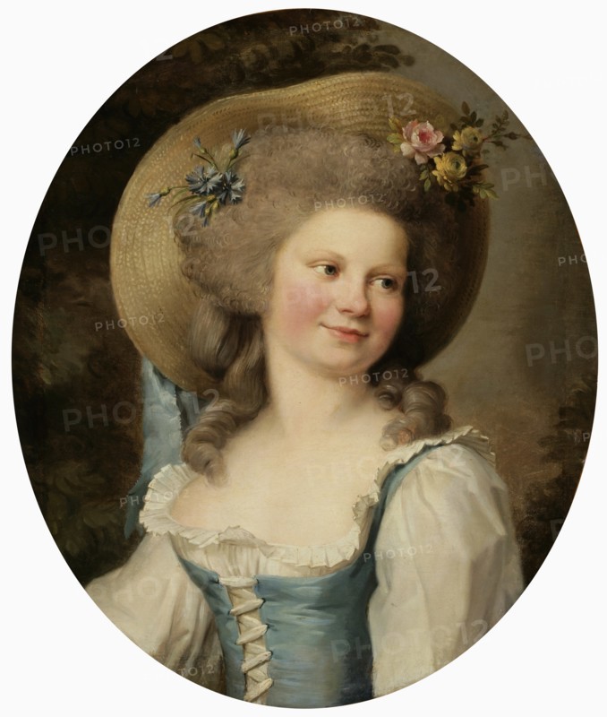 Madame Dugazon (1755-1821) as Babet in the Comedy "Blaise et Babet, ou la Suite des trois fermiers".