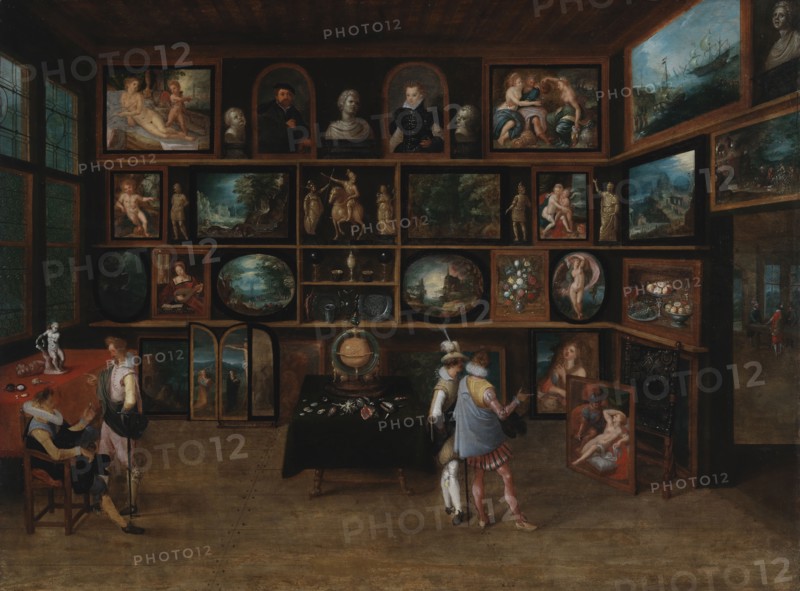 Connoisseurs at a Gallery, First third of 17th cen..