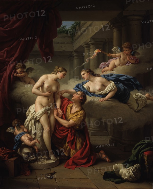 Pygmalion and Galatea, 1777.