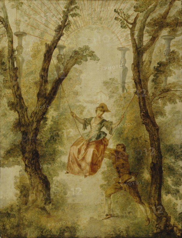 The Swing, ca 1712.