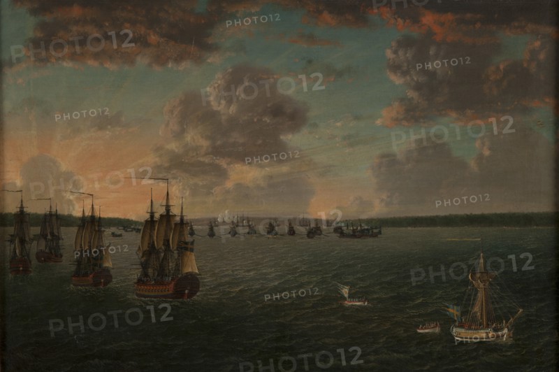 The Battle of Vyborg Bay on July 3, 1790, 1791.