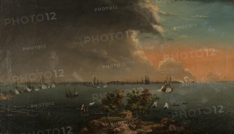 Second Russo-Swedish Battle of Svensksund on 10 July 1790.