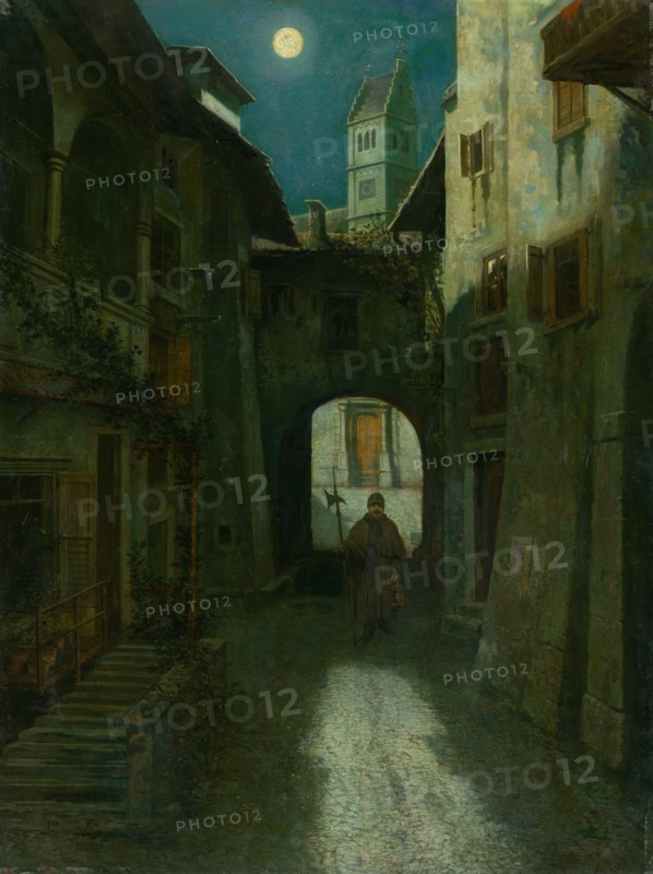 Night Watch in the Old Town , 1880.