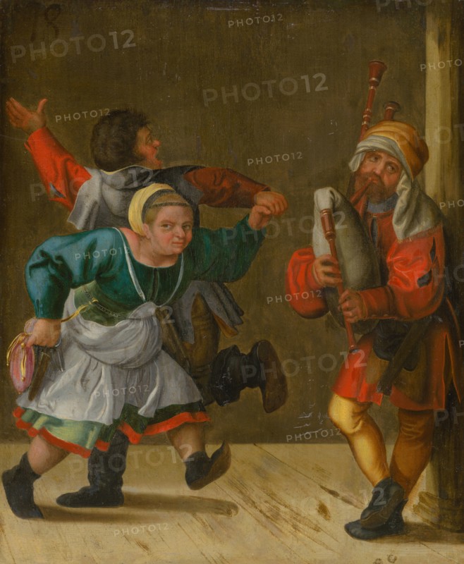 Village Dance, ca. 1600.