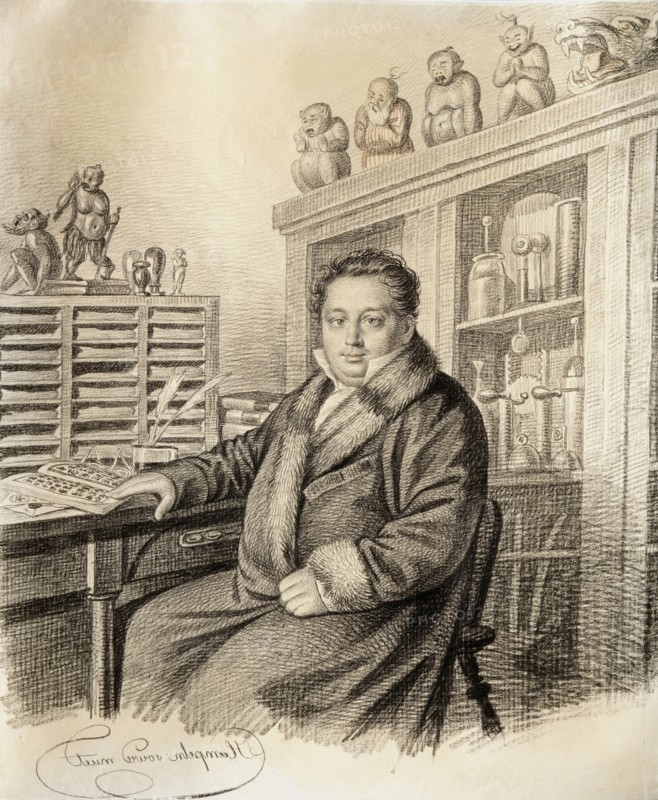 Portrait of Baron Paul Ludwig Schilling von Cannstatt (1786-1837), before 1822.